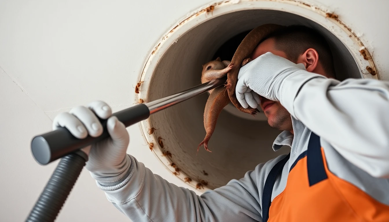 Dead Pest & Animal Removal from Ducts