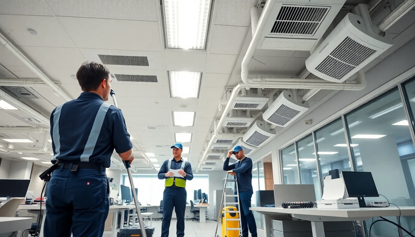 Commercial Office Air Vent Cleaning