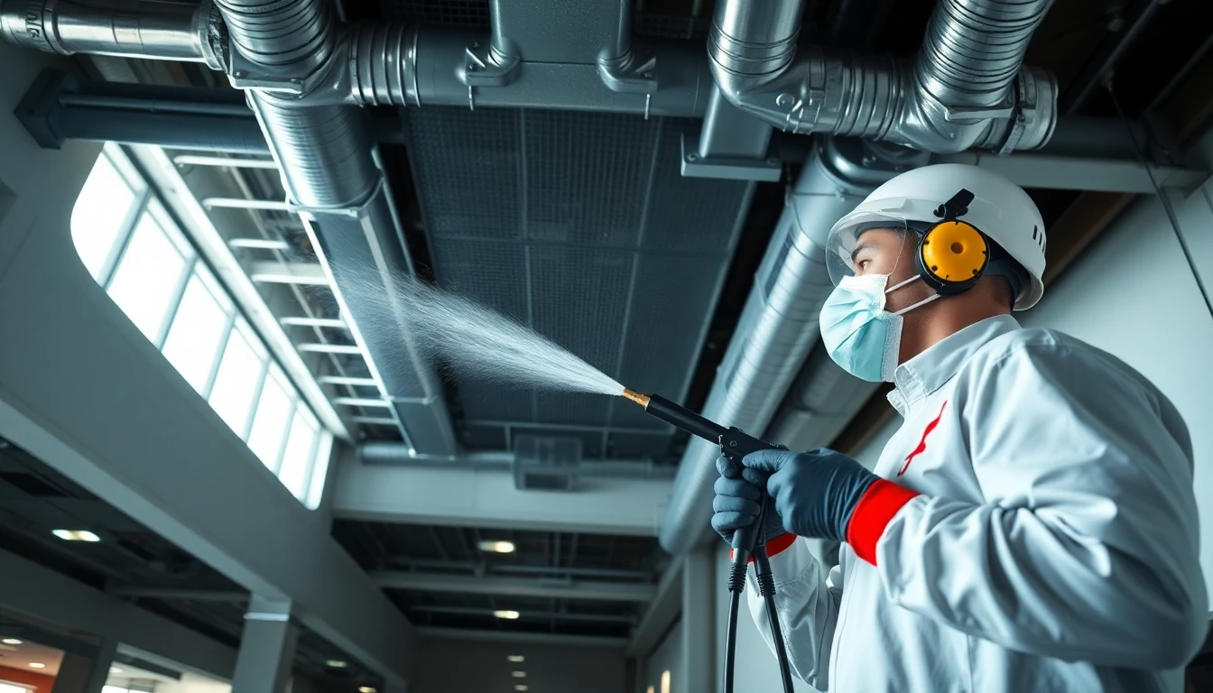 Sanitizing & Disinfecting AC Ducts