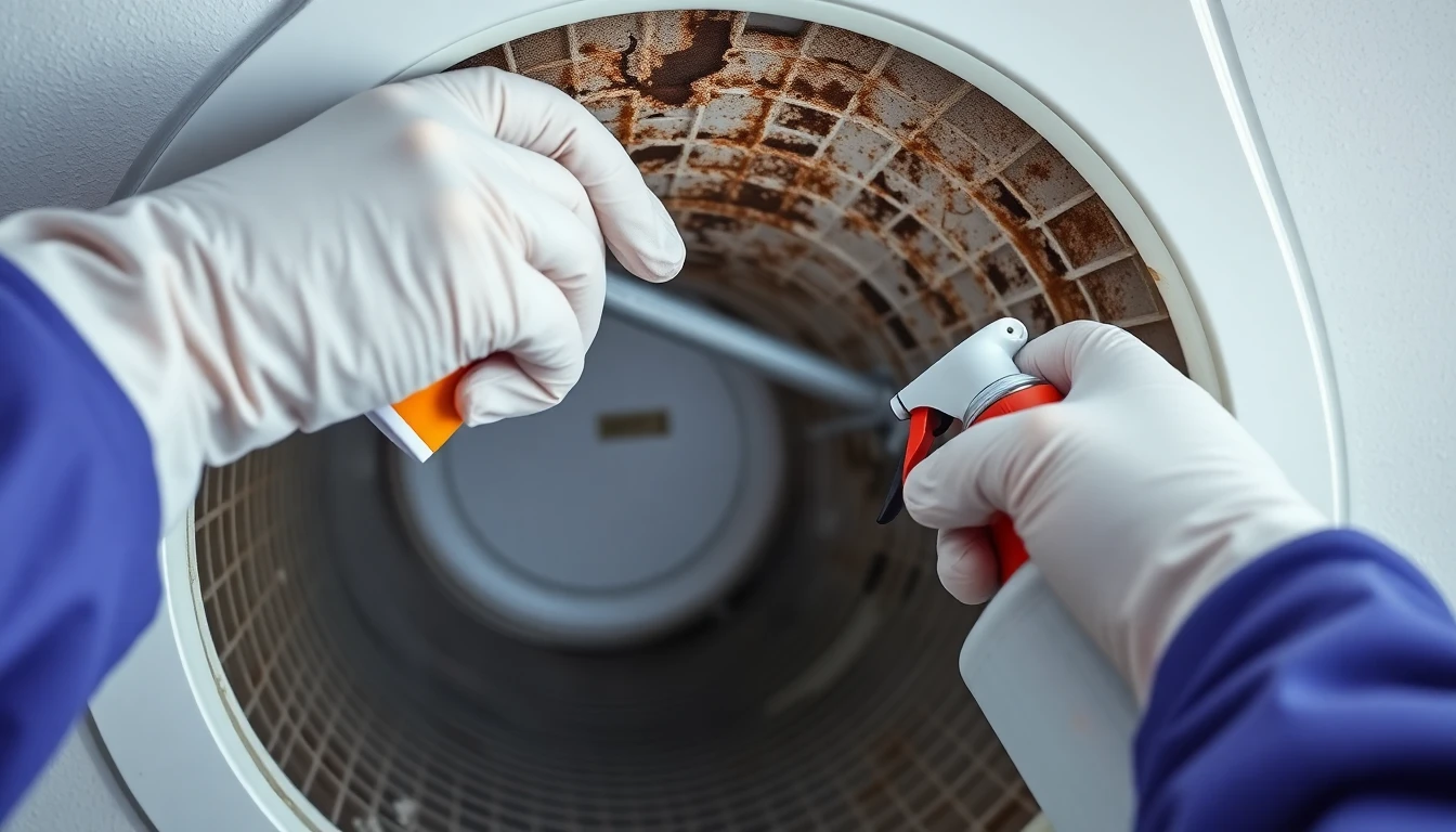 Mold & Mildew Removal for AC Vents