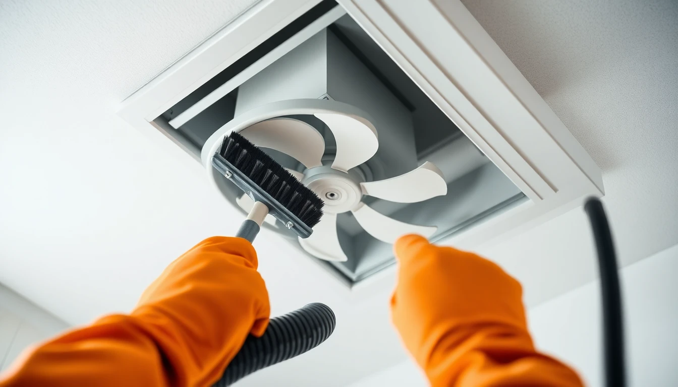 Bathroom Exhaust Fan Cleaning